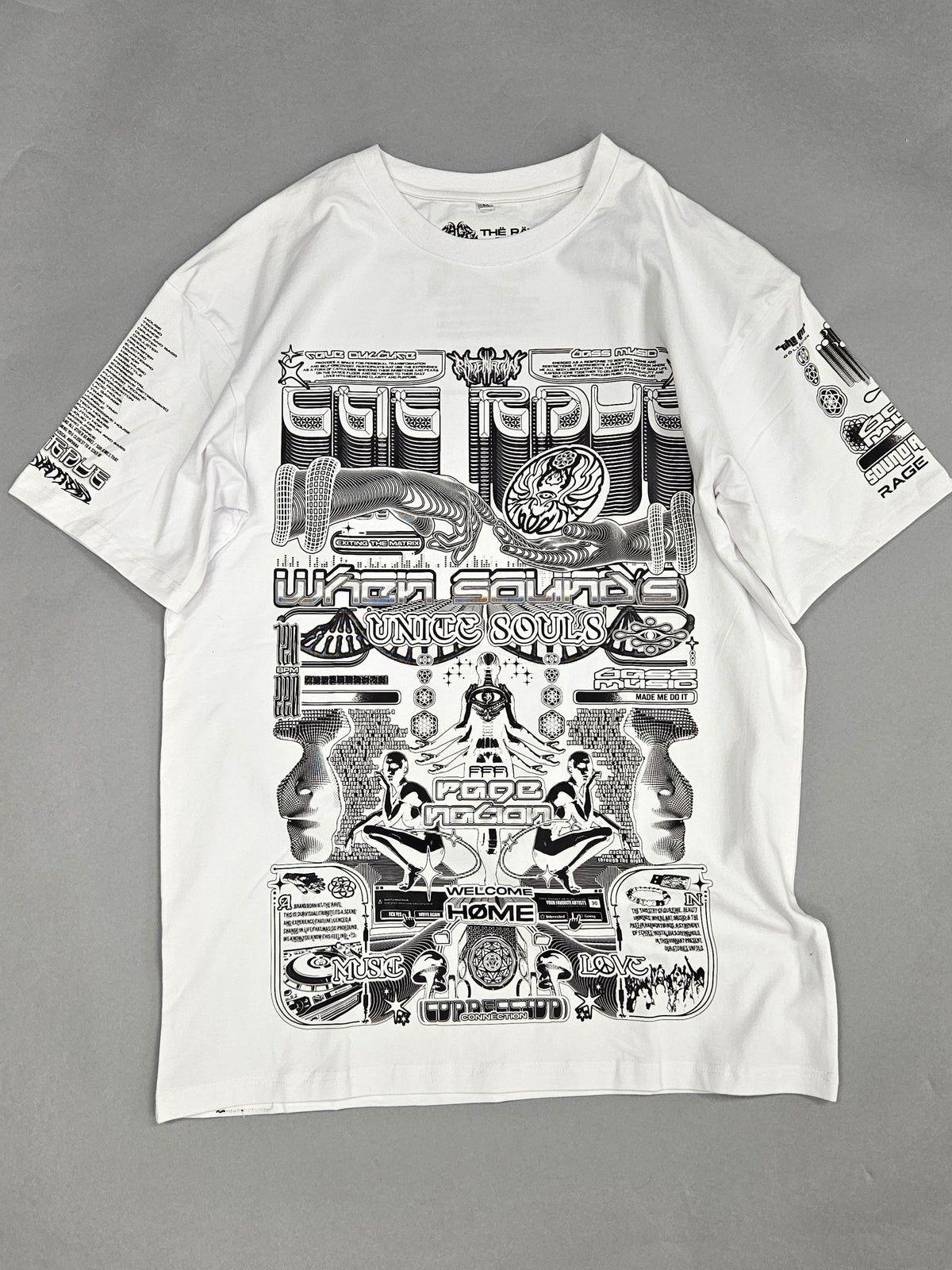 The Rave White Tee ✦ :: WAREHOUSE LIQUIDATION