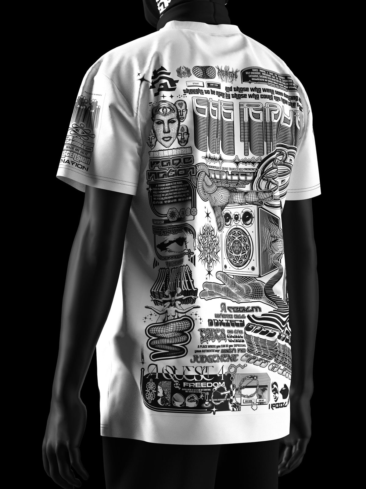 PRE-ORDER ✦ THE RAVE V1 ✦ Sun's Up Variant ✦ Premium T-Shirt Coming Soon