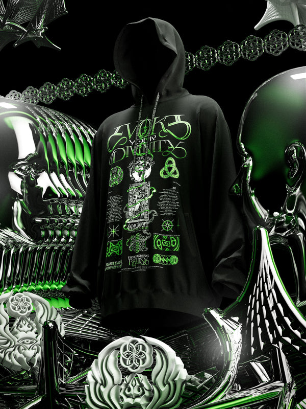 PRE-ORDER ✦ RECONNECT w/ SOURCE V2 ✦ Heavyweight Hoodie w/ hidden pocket Hoodie