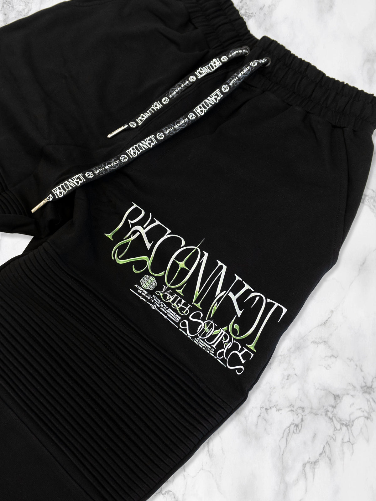 Copy of COMING SOON • RECONNECT w/ SOURCE V2 NEON • Premium Ribbed Joggers T-Shirt
