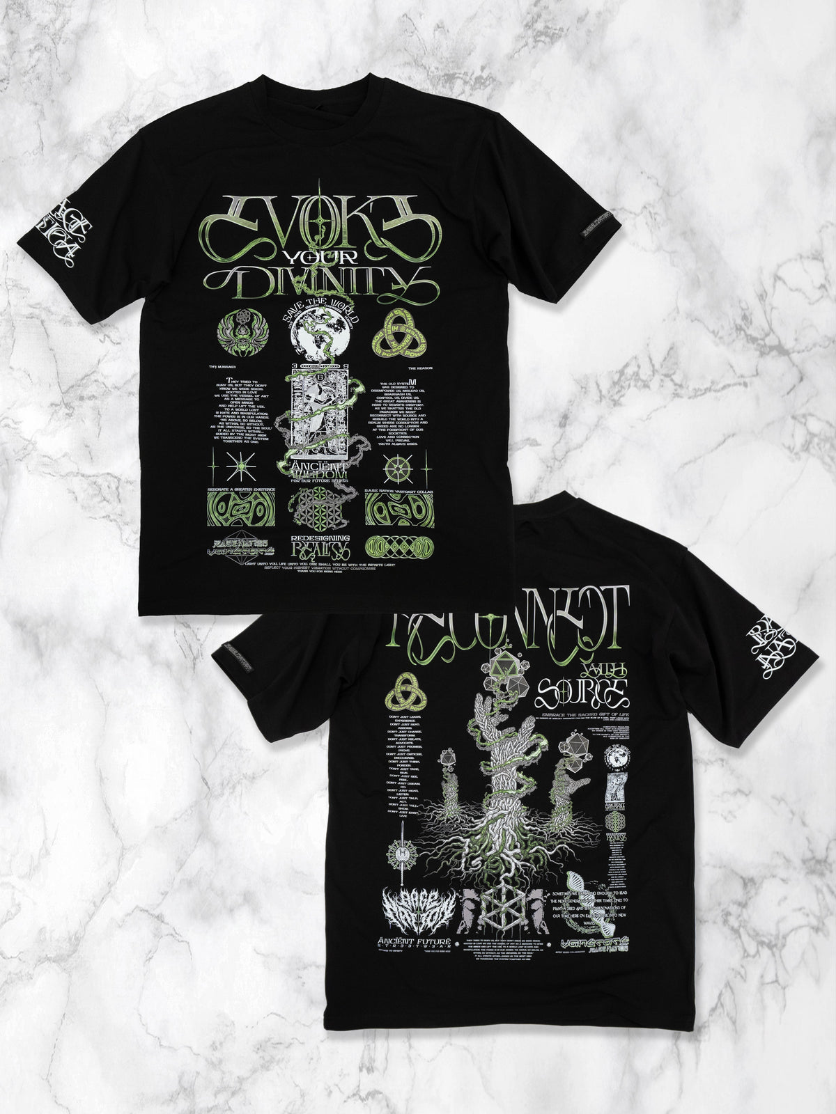 COMING SOON • RECONNECT w/ SOURCE V2 NEON • Premium T-Shirt T-Shirt