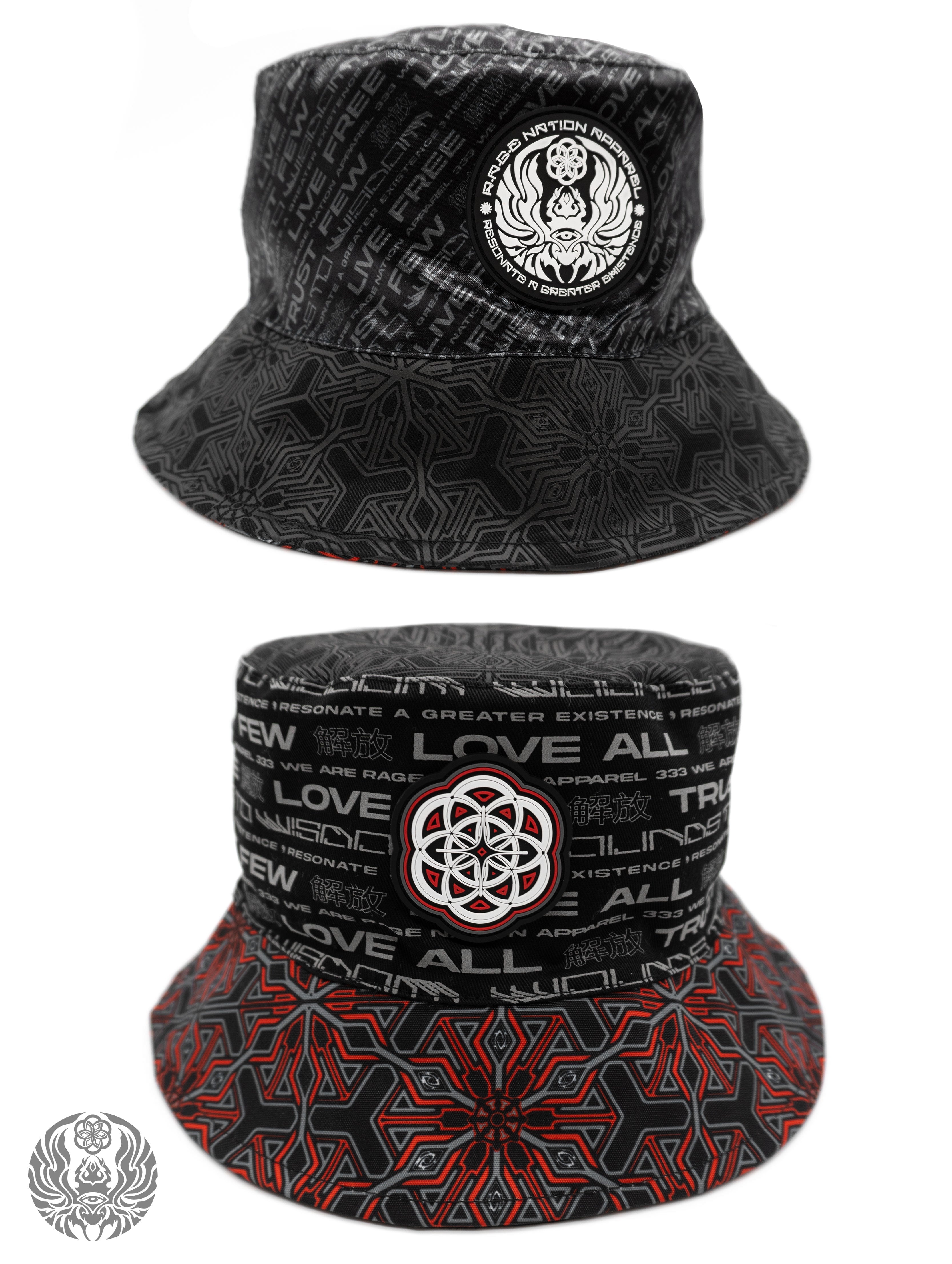 COMING SOON • PROTECTED BY INTENT • REVERSIBLE BUCKET HAT Bucket Hat 