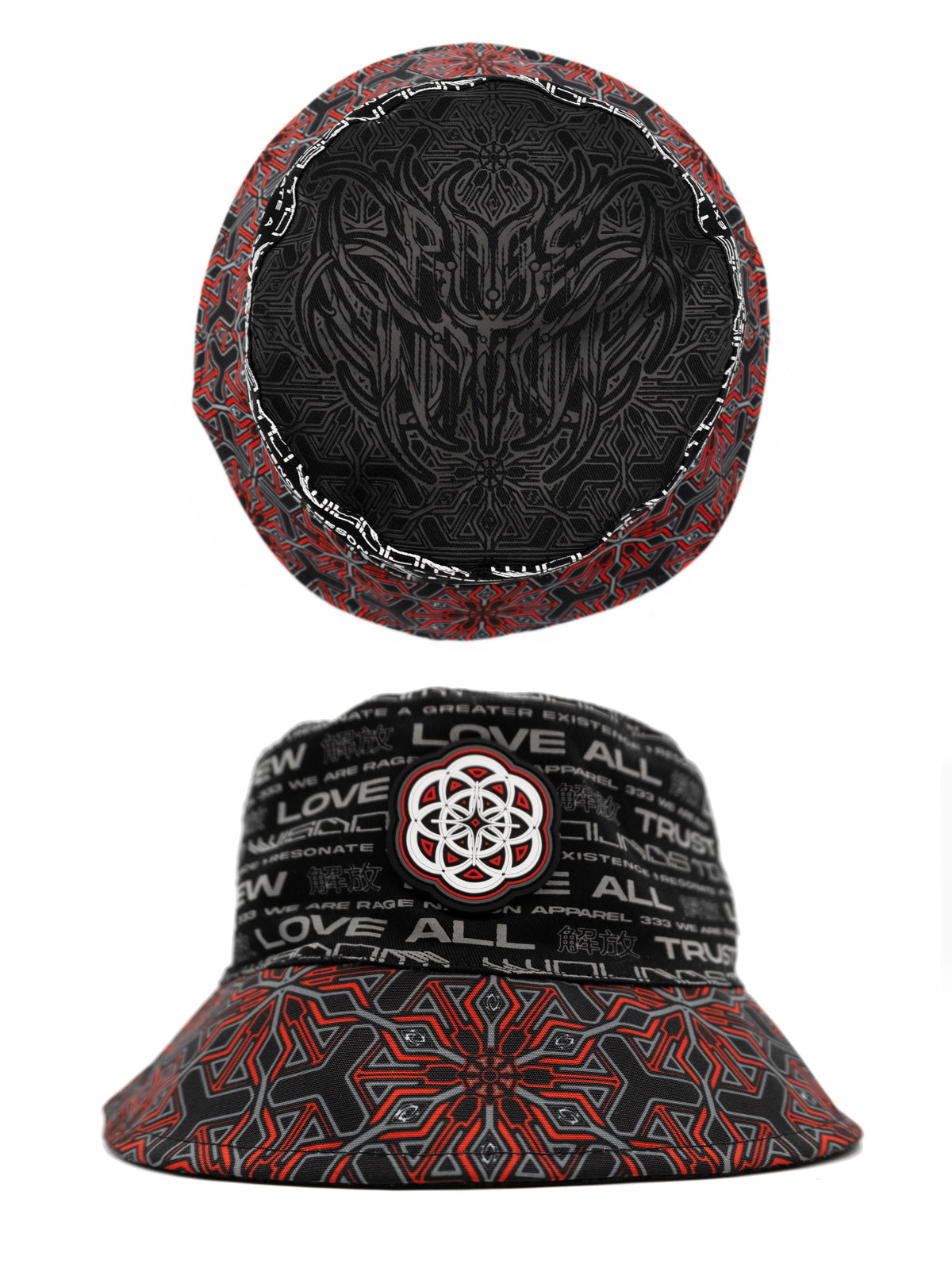 PROTECTED BY INTENT • REVERSIBLE BUCKET HAT Bucket Hat