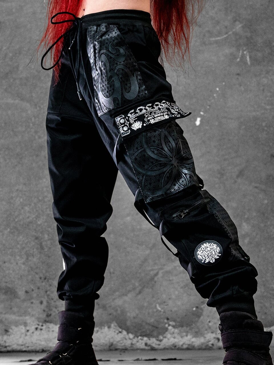 HARMONY HEALS V1 • DESIGN 003 • Tactical Unisex Joggers w/ hidden pocket Tacticals