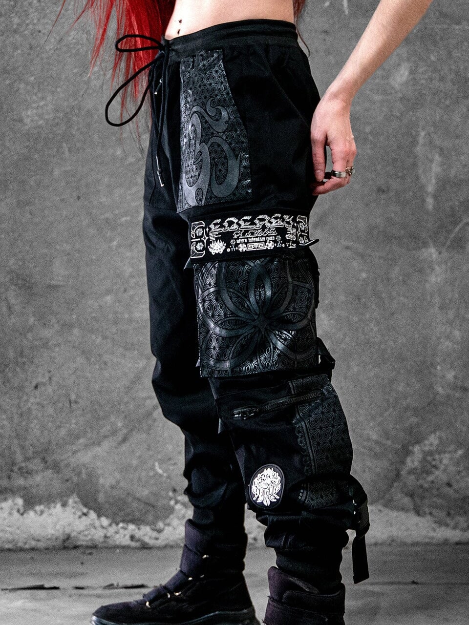 HARMONY HEALS V1 • DESIGN 003 • Tactical Unisex Joggers w/ hidden pocket Tacticals