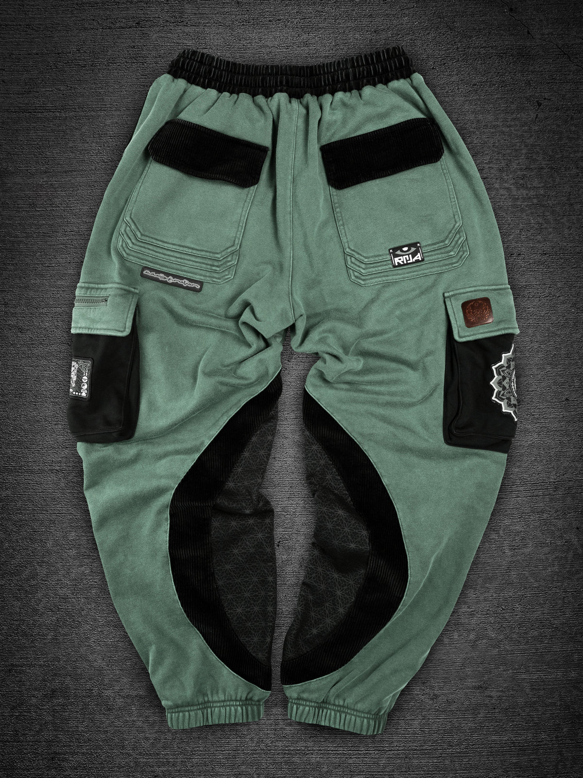 MOKSHA मोक्ष ✦ SAGE GREEN ✦ Corduroy Flow Joggers Joggers