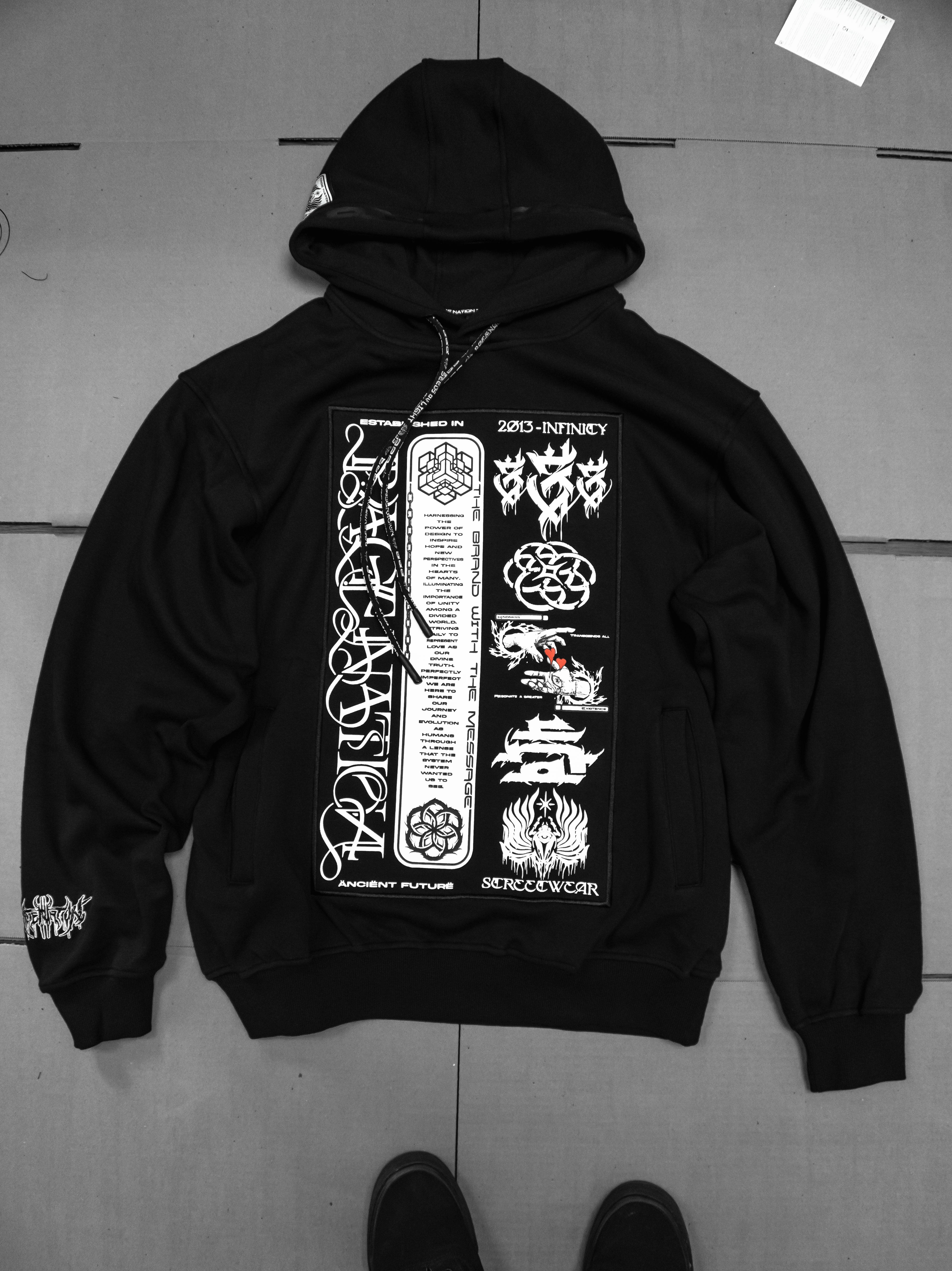 SEEDS of LIGHT ✦ 3 Pocket ✦ Oversized Hoodie Hoodie