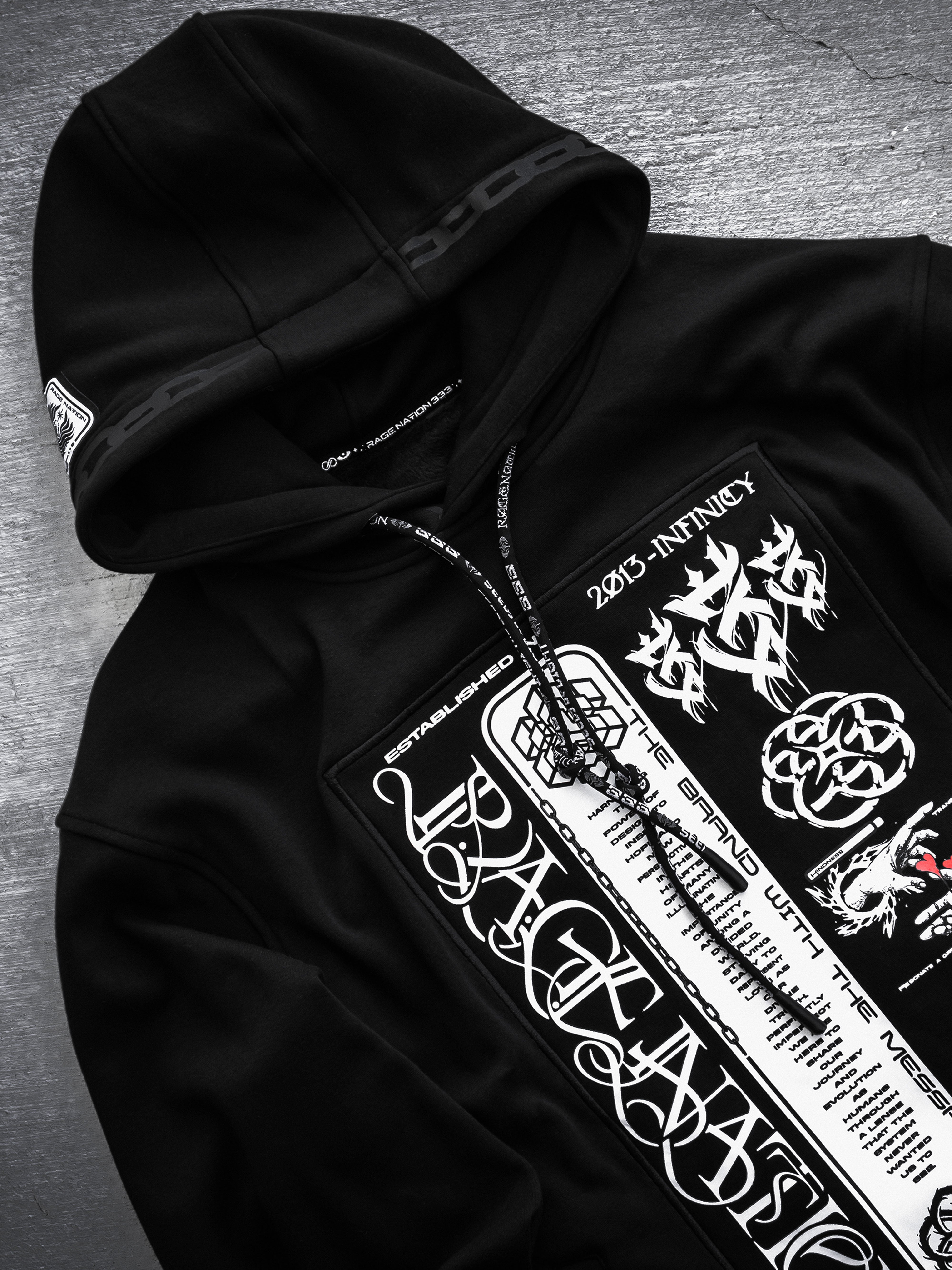 SEEDS of LIGHT ✦ 3 Pocket ✦ Oversized Hoodie Hoodie