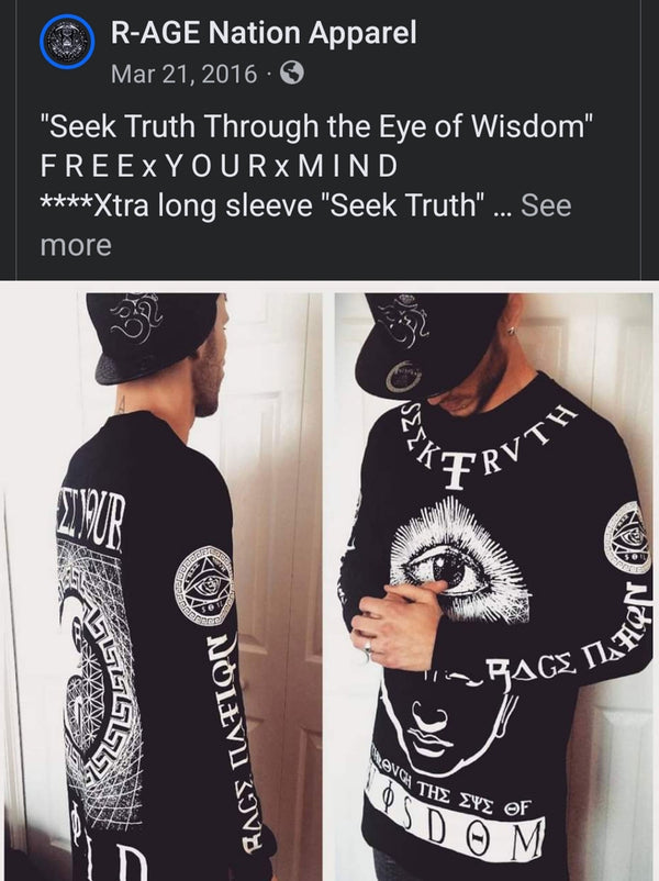 SEEK TRUTH YIN ✦ ANNIVERSARY DROP ✦ Premium Long Sleeve Long Sleeve