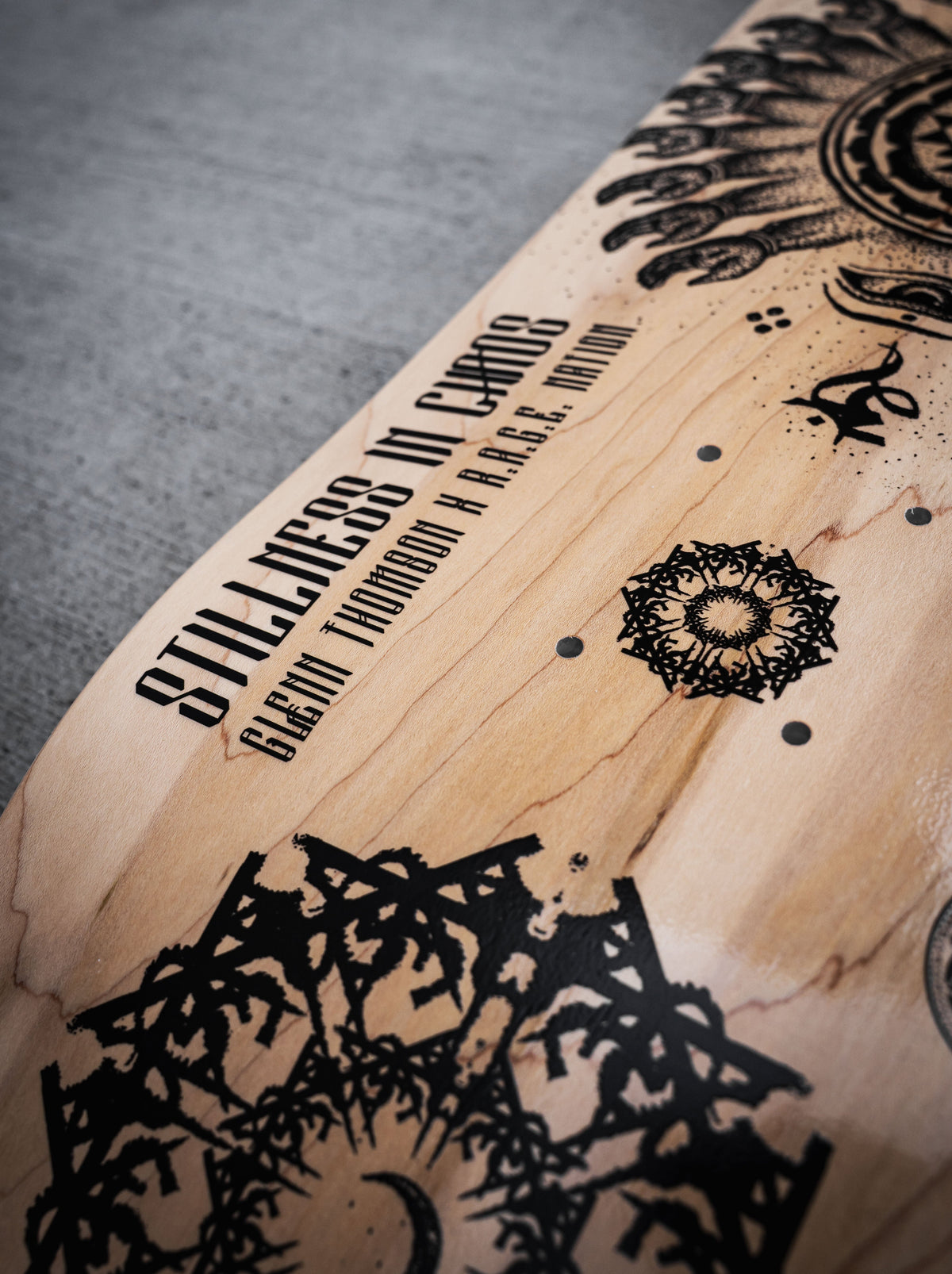 8" • SERPENT INVOCATION • Skateboard Deck Skateboard