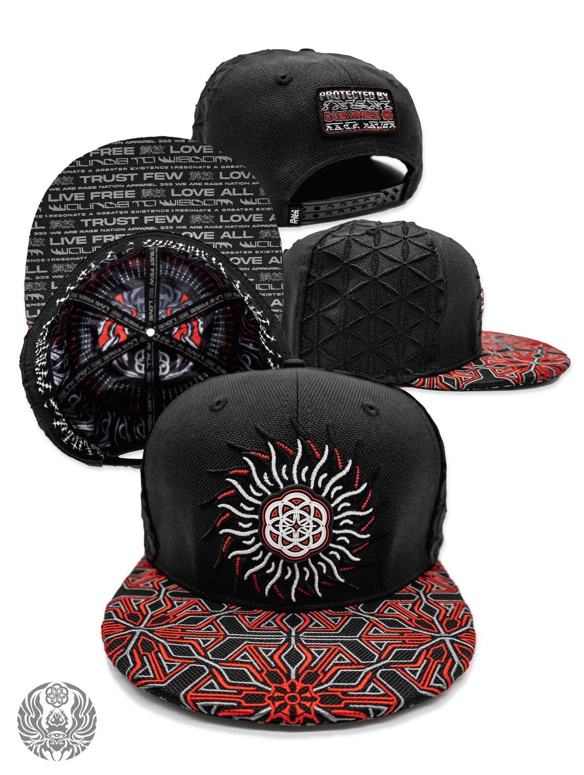 NEW RELEASE ✦ PROTECTED BY INTENT V1 ✦ Secret Pocket Snapback Hat