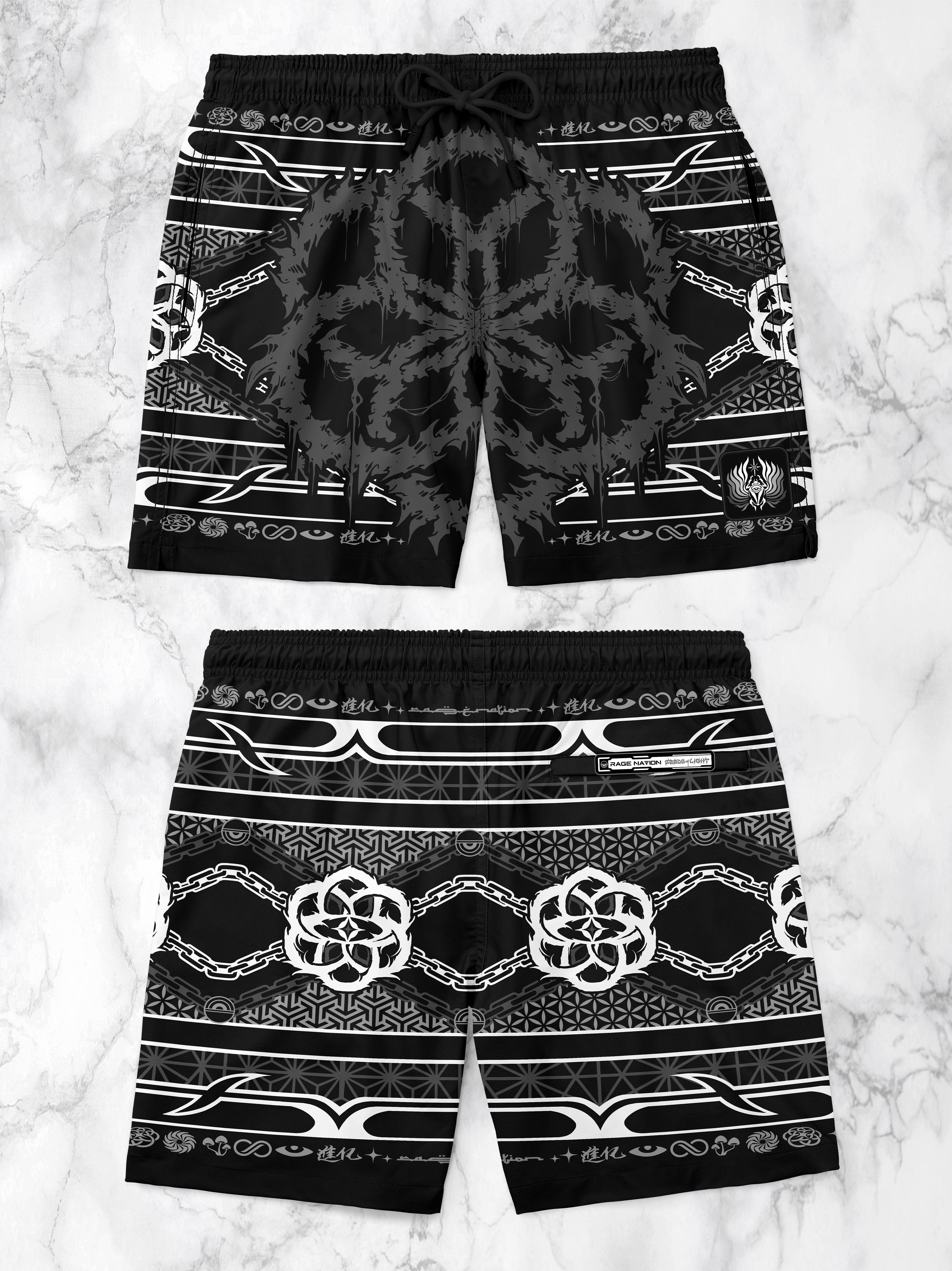 SEEDS OF LIGHT V2 ✦ Swim Shorts Swim