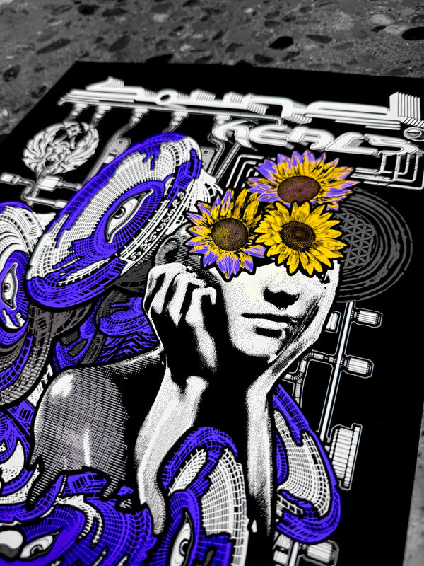 GROKKO ✦ LE 111 ✦ Framed Premium Art Print Print