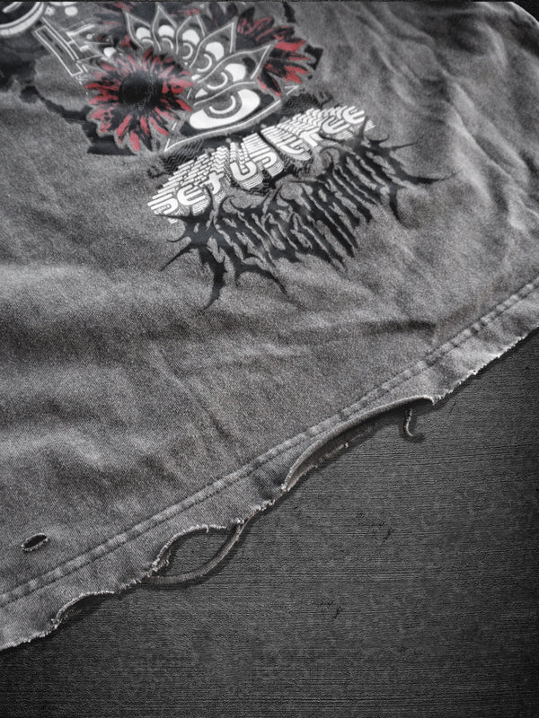 SOUND HEALS V2 ✦ DISTRESSED ASF ACIDWASH ✦ T-Shirt T-Shirt