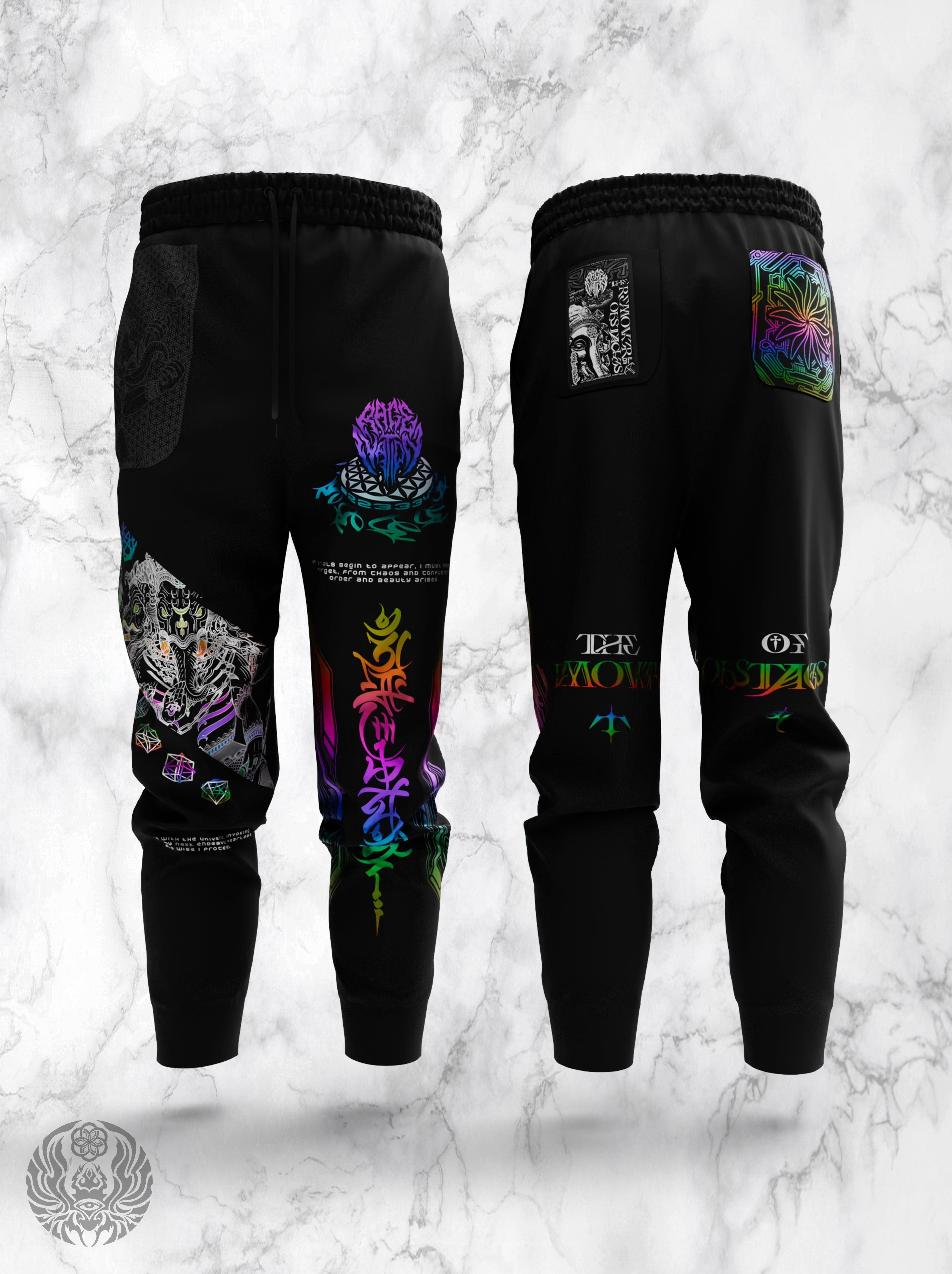 PRE-ORDER ✦ REMOVER OF OBSTACLES V2 ✦ SPECTRUM FOIL ✦ Premium Joggers w/ Hidden Pocket Joggers