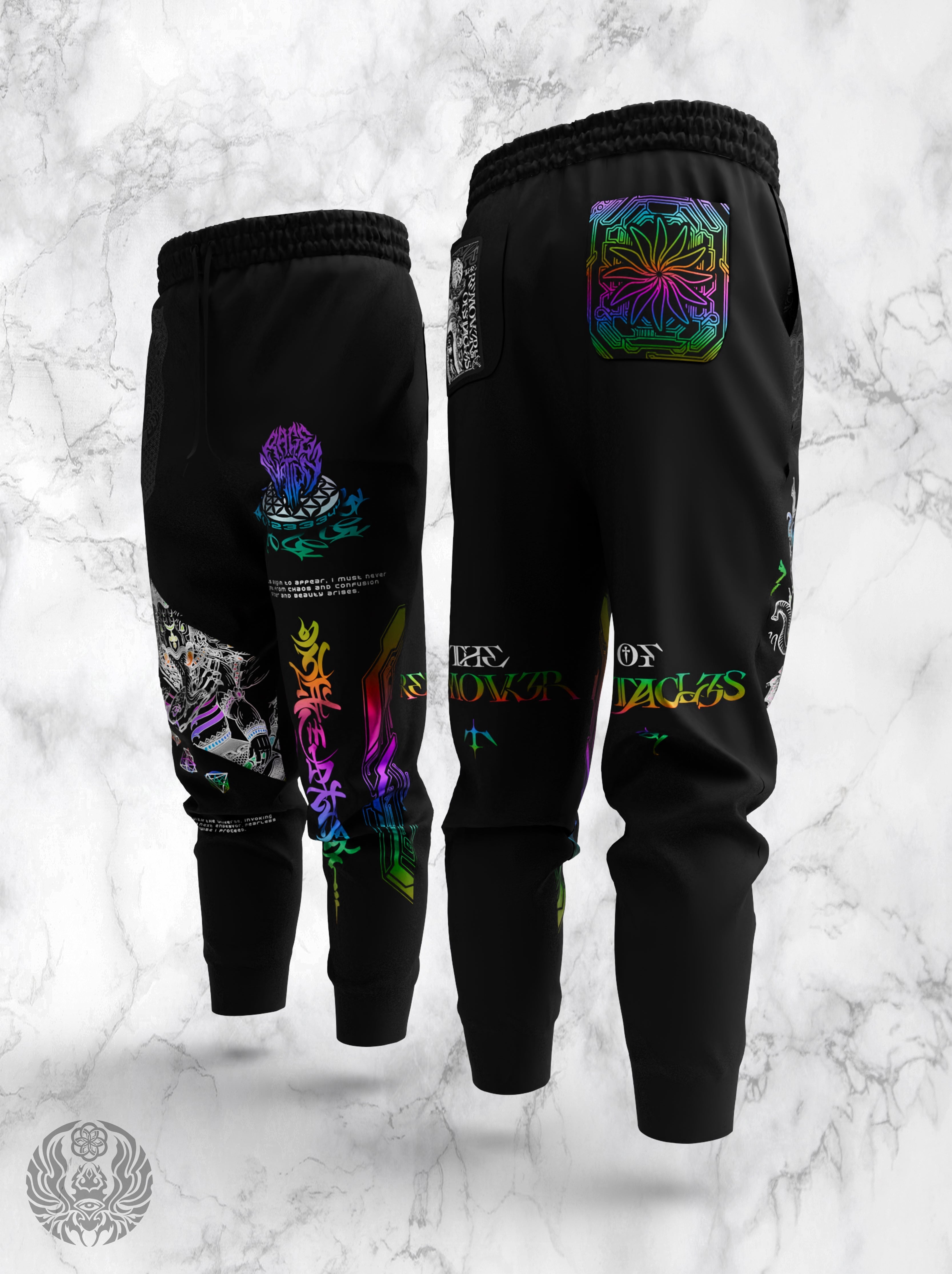 PRE-ORDER ✦ REMOVER OF OBSTACLES V2 ✦ SPECTRUM FOIL ✦ Premium Joggers w/ Hidden Pocket Joggers