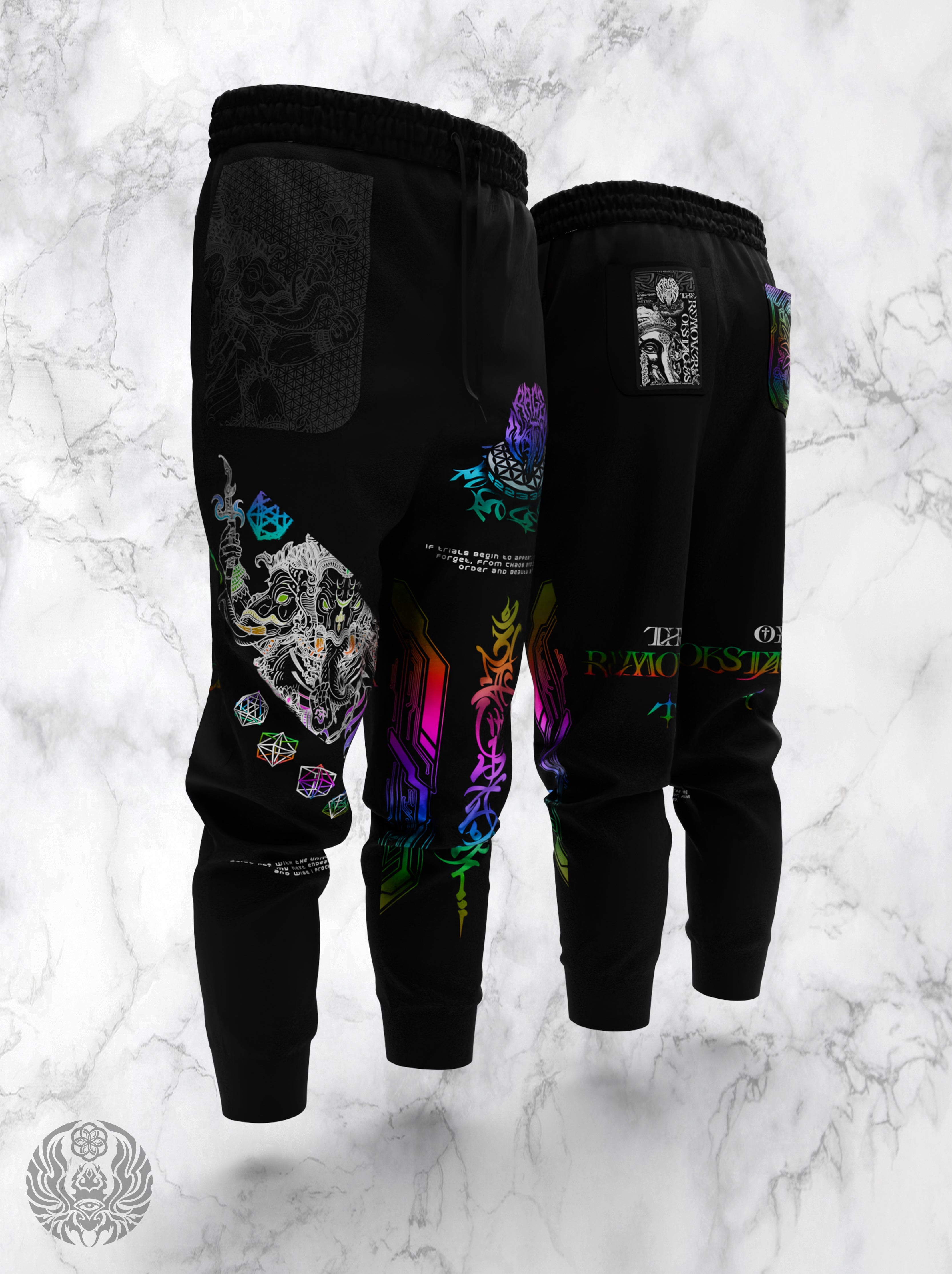 PRE-ORDER ✦ REMOVER OF OBSTACLES V2 ✦ SPECTRUM FOIL ✦ Premium Joggers w/ Hidden Pocket Joggers
