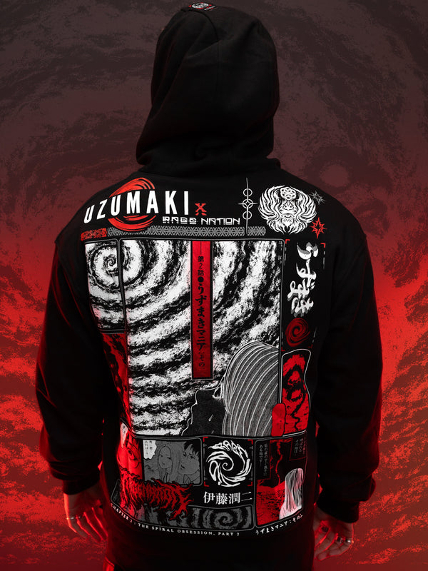 OFFICIAL UZUMAKI ✦ SPIRAL OBSESSION ✦ Collectible Zip-up Hoodie Hoodie