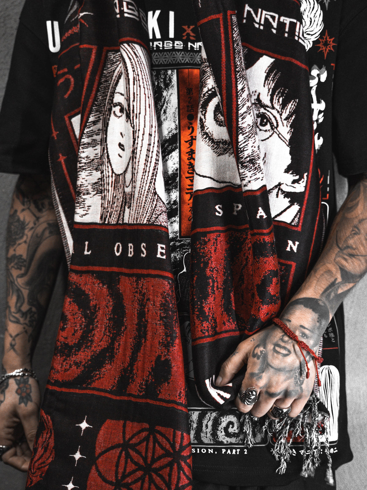 OFFICIAL UZUMAKI ✦ AZAMI'S CURSE ✦ Pashmina Shawl Shawl