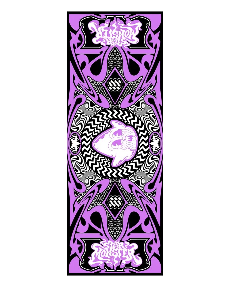 STAR MONSTER ✦ ARTIST COLLAB ✦ Pink Festival Pashmina Shawls