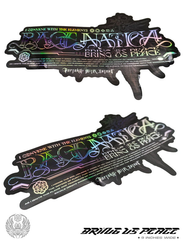 HOLOGRAPHIC • RAGE NATION • STICKER PACK _002 Stickers