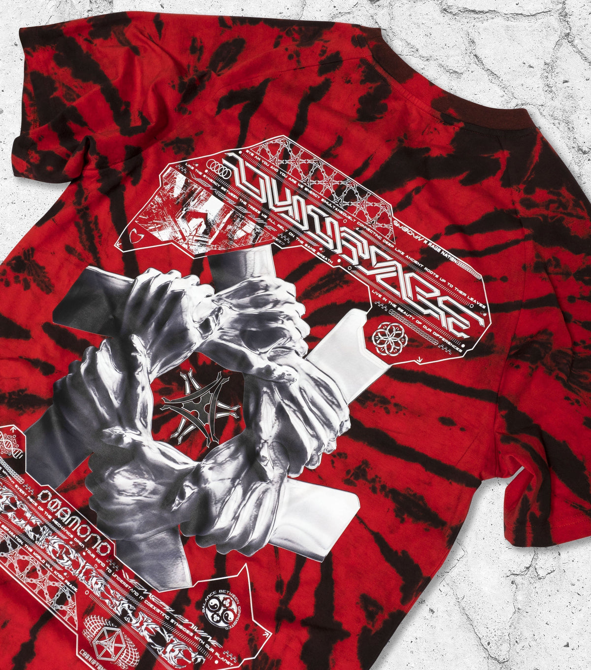 COEXIST V1 • RED SWIRL • PREMIUM T-SHIRT T-Shirt