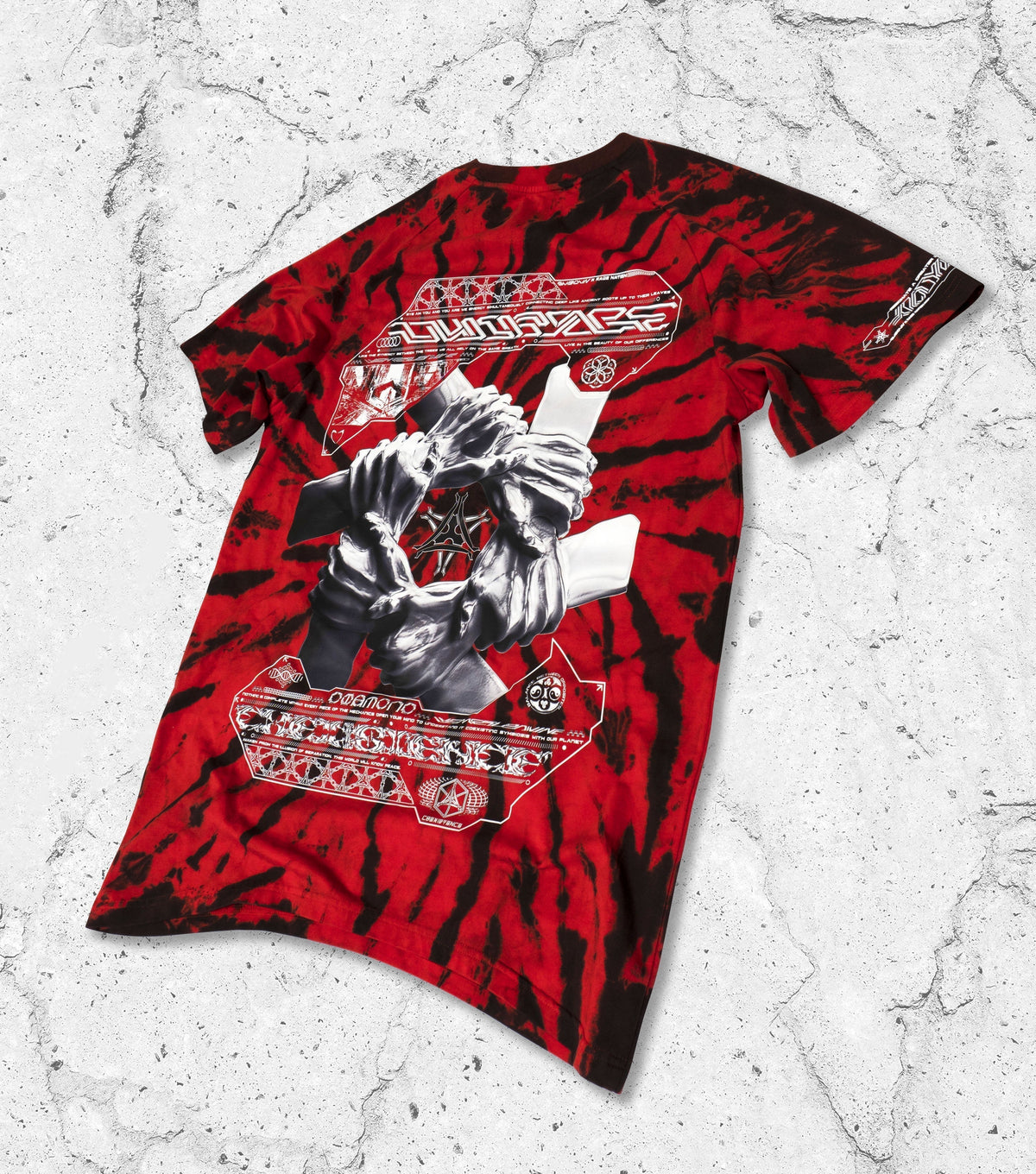 COEXIST V1 • RED SWIRL • PREMIUM T-SHIRT T-Shirt