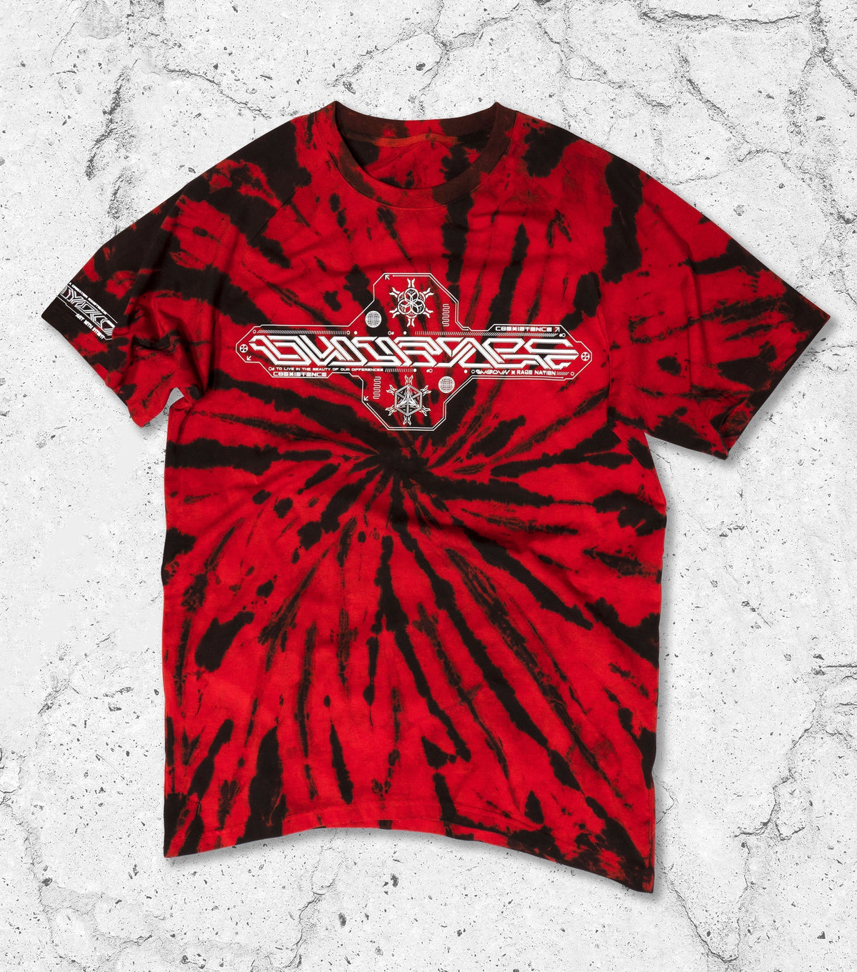 COEXIST V1 • RED SWIRL • PREMIUM T-SHIRT T-Shirt