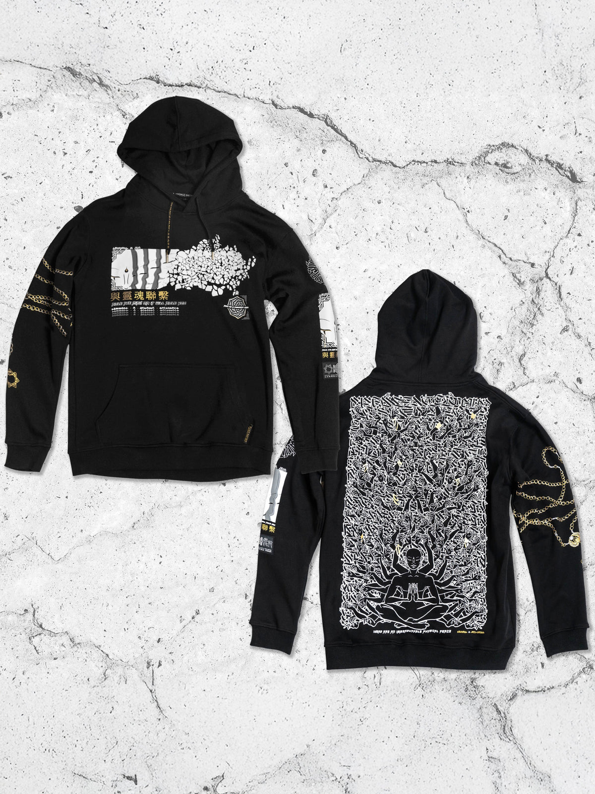 RESTOCKED • MIND OF 1000 LIMBS • SUMMONS • Hidden Pocket Hoodie Hoodie