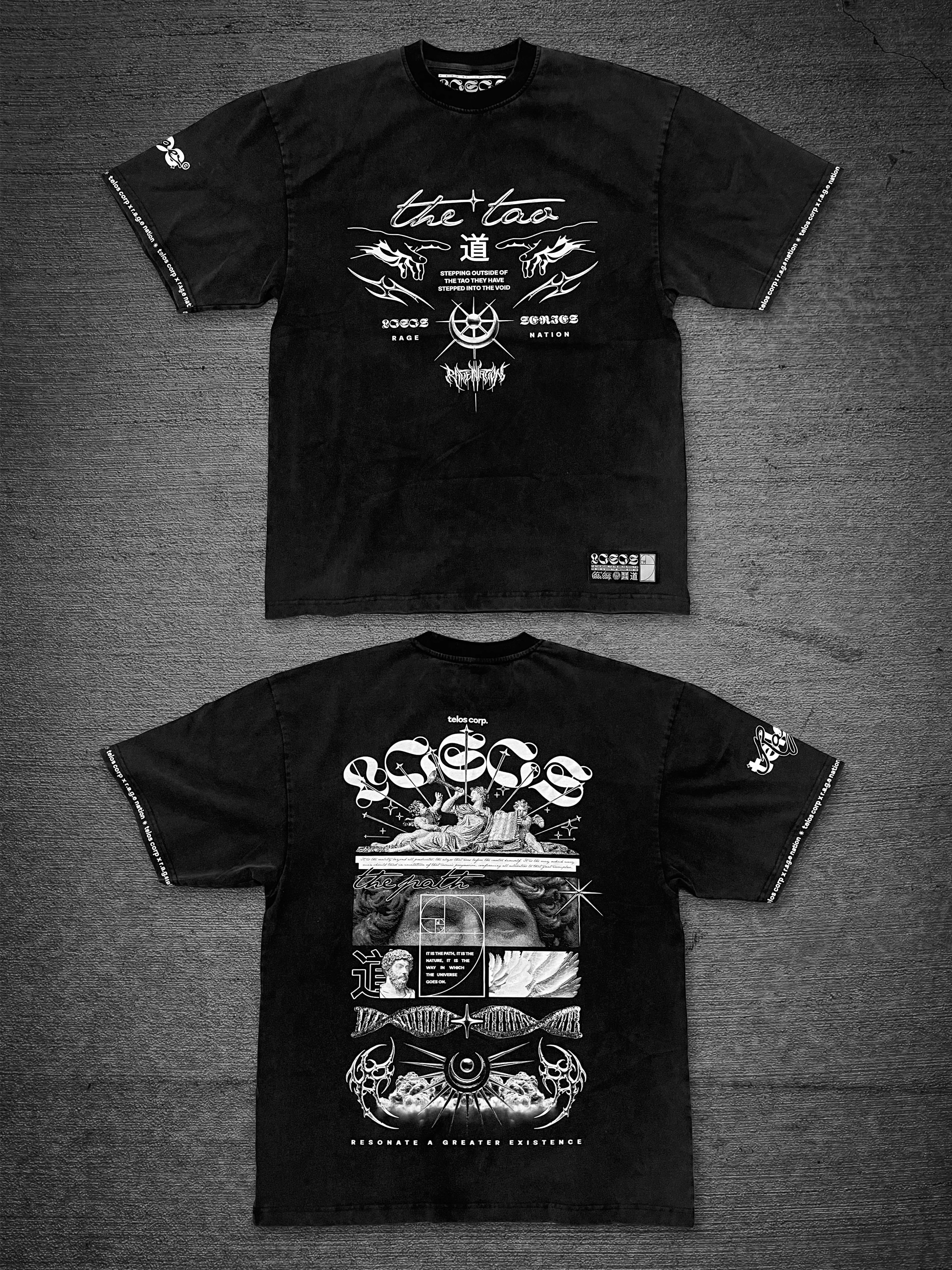 COMING SOON ✦ The Tao ✦ Oversized Acid Wash Tee T-Shirt