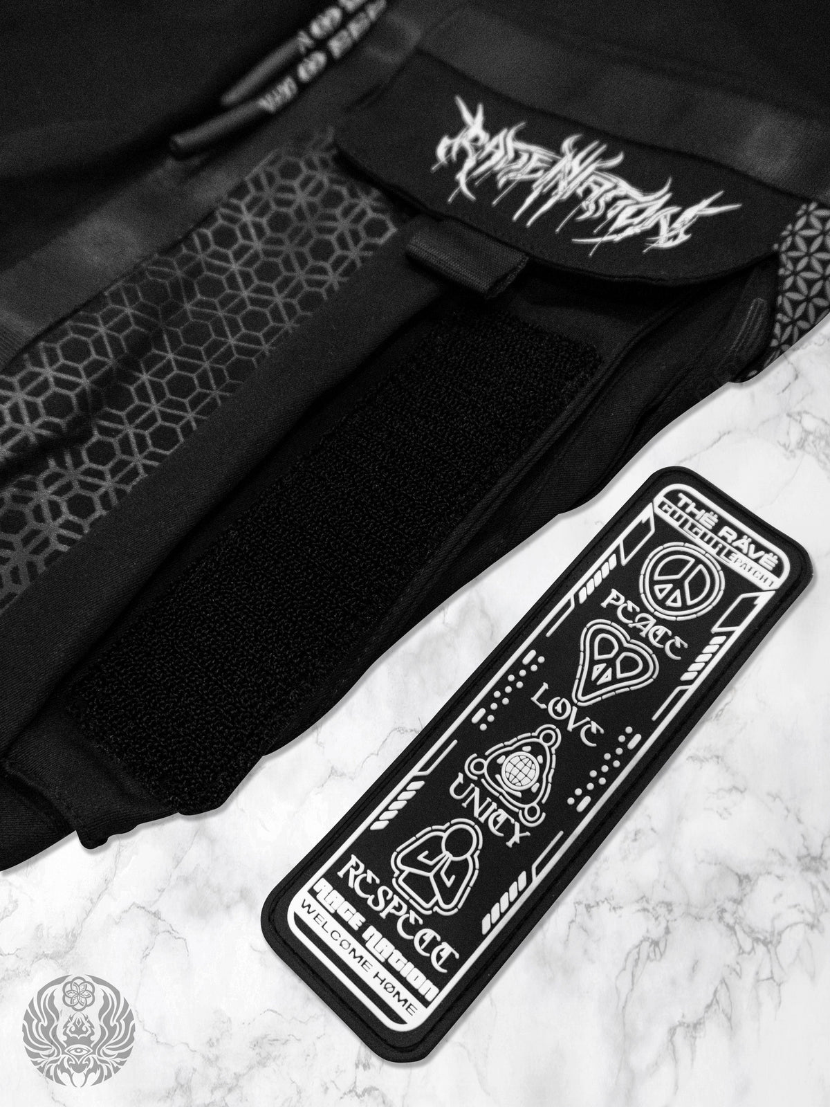 THE RAVE V1 ✦ Tactical Pants w/ interchangeable patch Tacticals