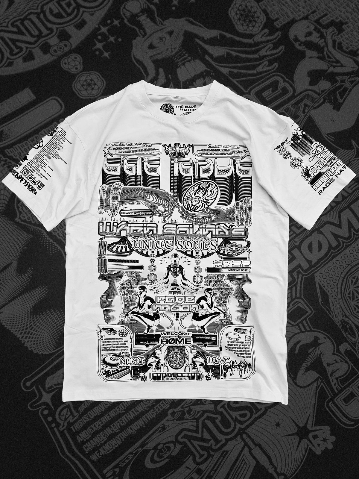 THE RAVE V1 ✦ Sun's Up Variant ✦ Premium T-Shirt T-Shirt