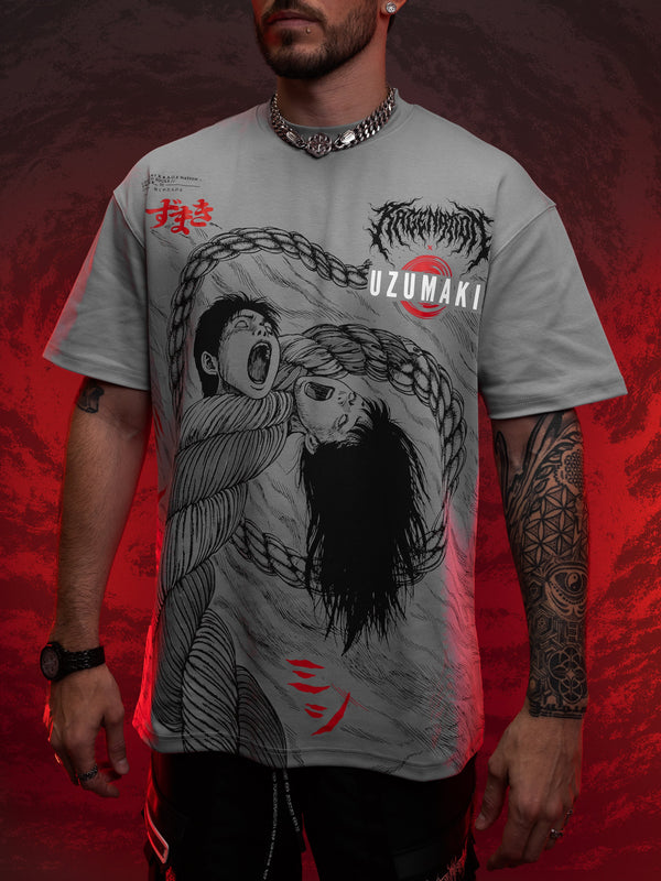 OFFICIAL UZUMAKI ✦ TWISTED SOULS ✦ Over-sized ✦T-shirt T-Shirt