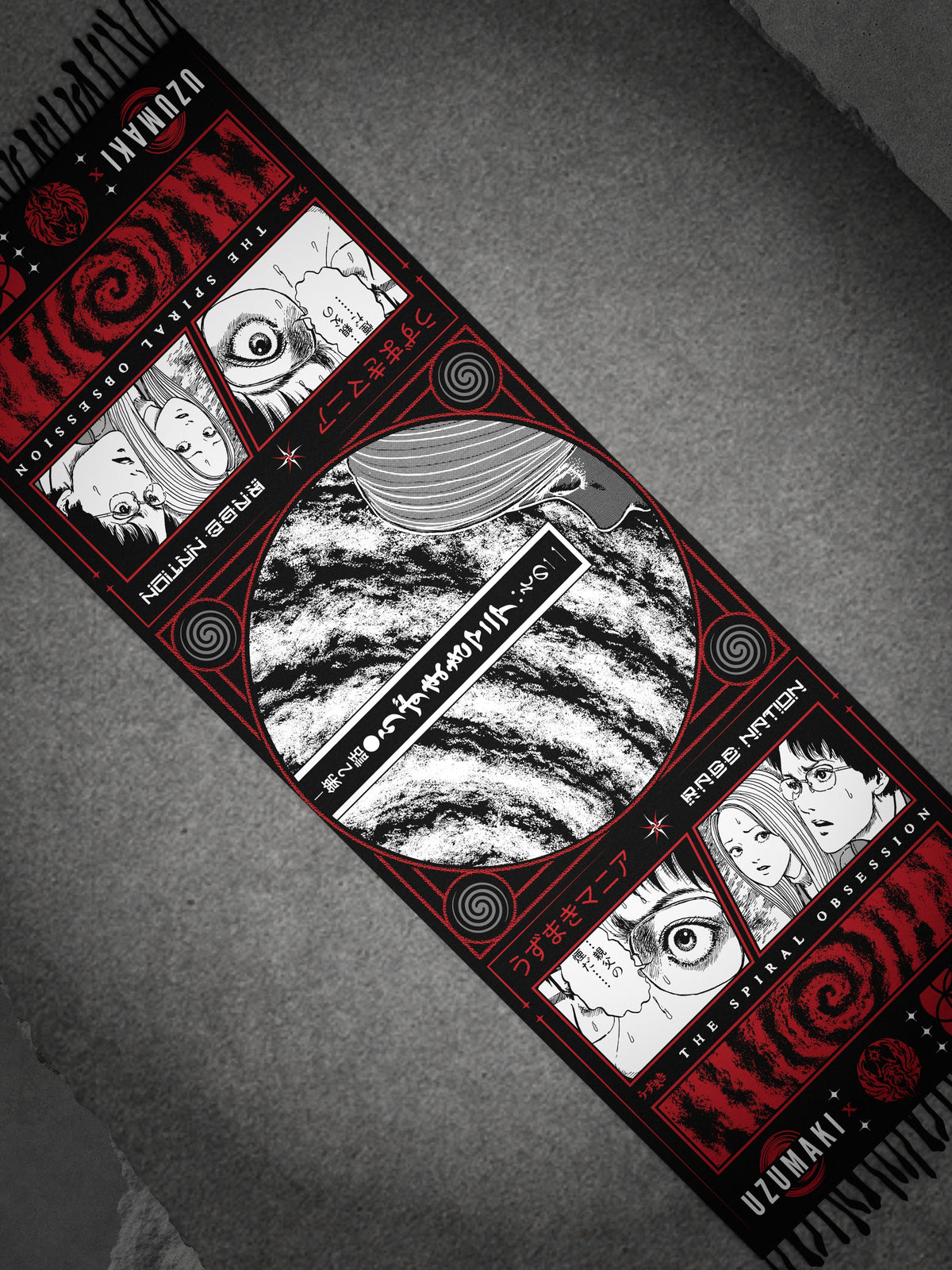 OFFICIAL UZUMAKI ✦ SPIRAL OBSESSION ✦ Pashmina Shawl Shawl