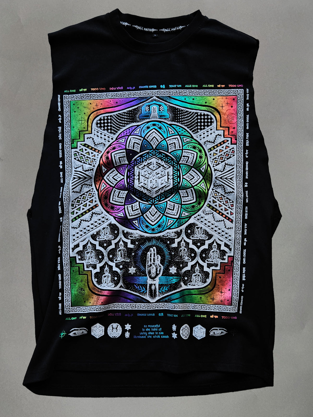 Boundless Union Spectrum Cut-Off Tank ✦ :: WAREHOUSE LIQUIDATION
