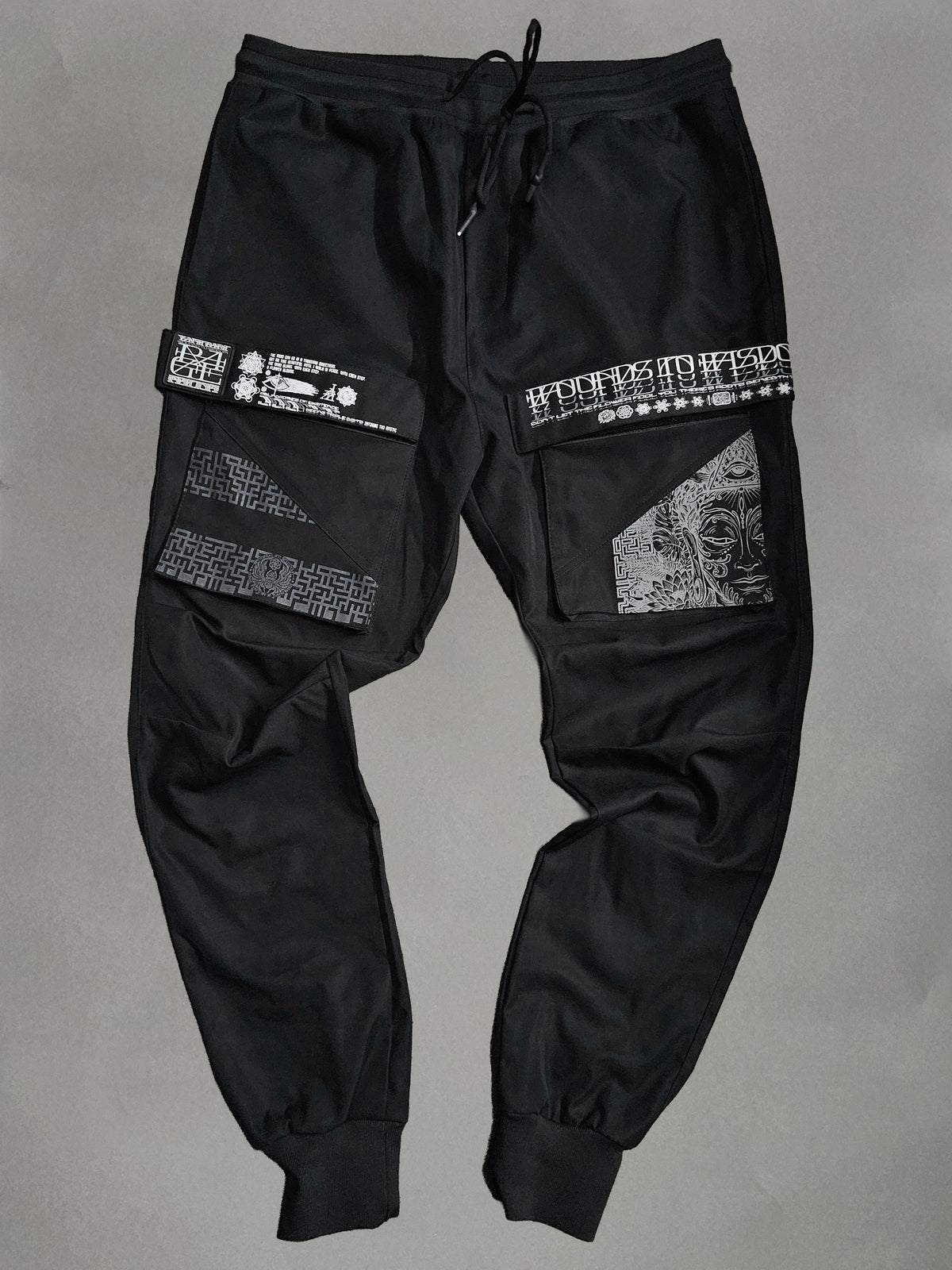 Wounds to Wisdom Tactical Joggers ✦ :: WAREHOUSE LIQUIDATION