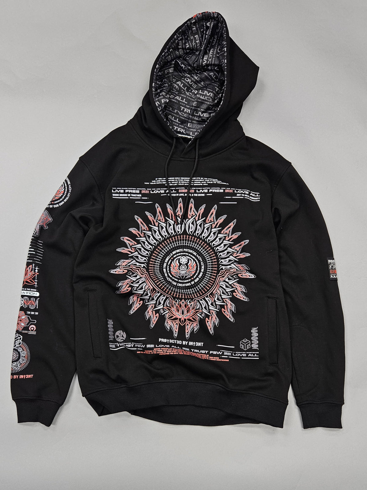 Protected by Intent Luxe Hoodie ✦ :: WAREHOUSE LIQUIDATION