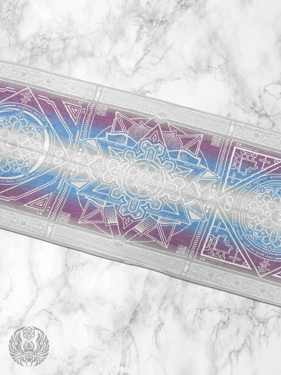 WHITE AMETHYST DHARMA • Reversible Festival Shawl/Scarf Shawls