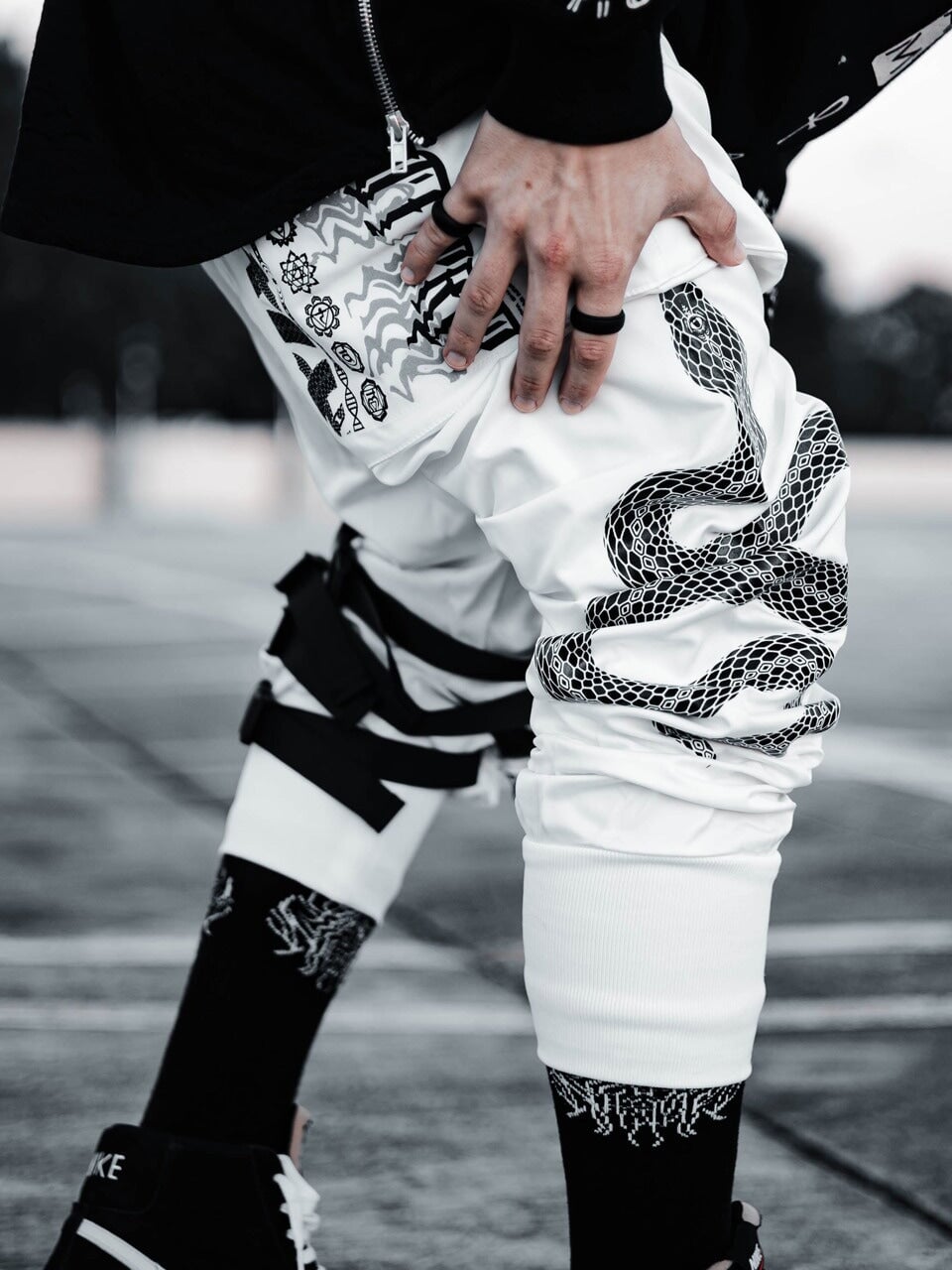 DON'T TRIP V2 • DESIGN 002 • Tactical Unisex Joggers Tacticals