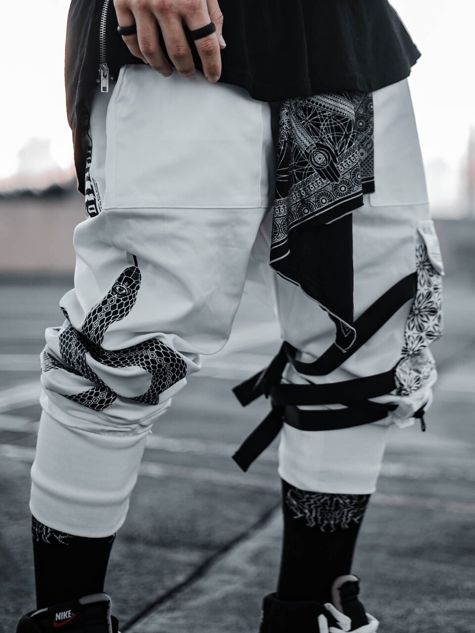 DON'T TRIP V2 • DESIGN 002 • Tactical Unisex Joggers Tacticals