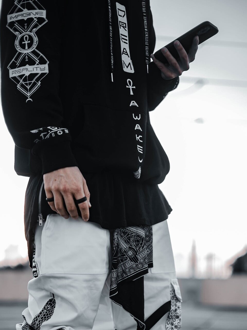 DON'T TRIP V2 • DESIGN 002 • Tactical Unisex Joggers Tacticals