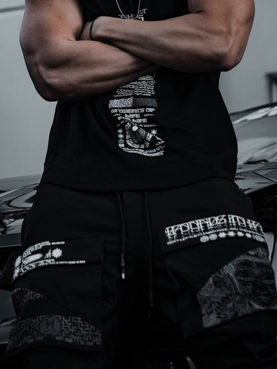 WOUNDS to WISDOM • Slim Fit Tactical Unisex Joggers w/ Hidden Pocket Tactical