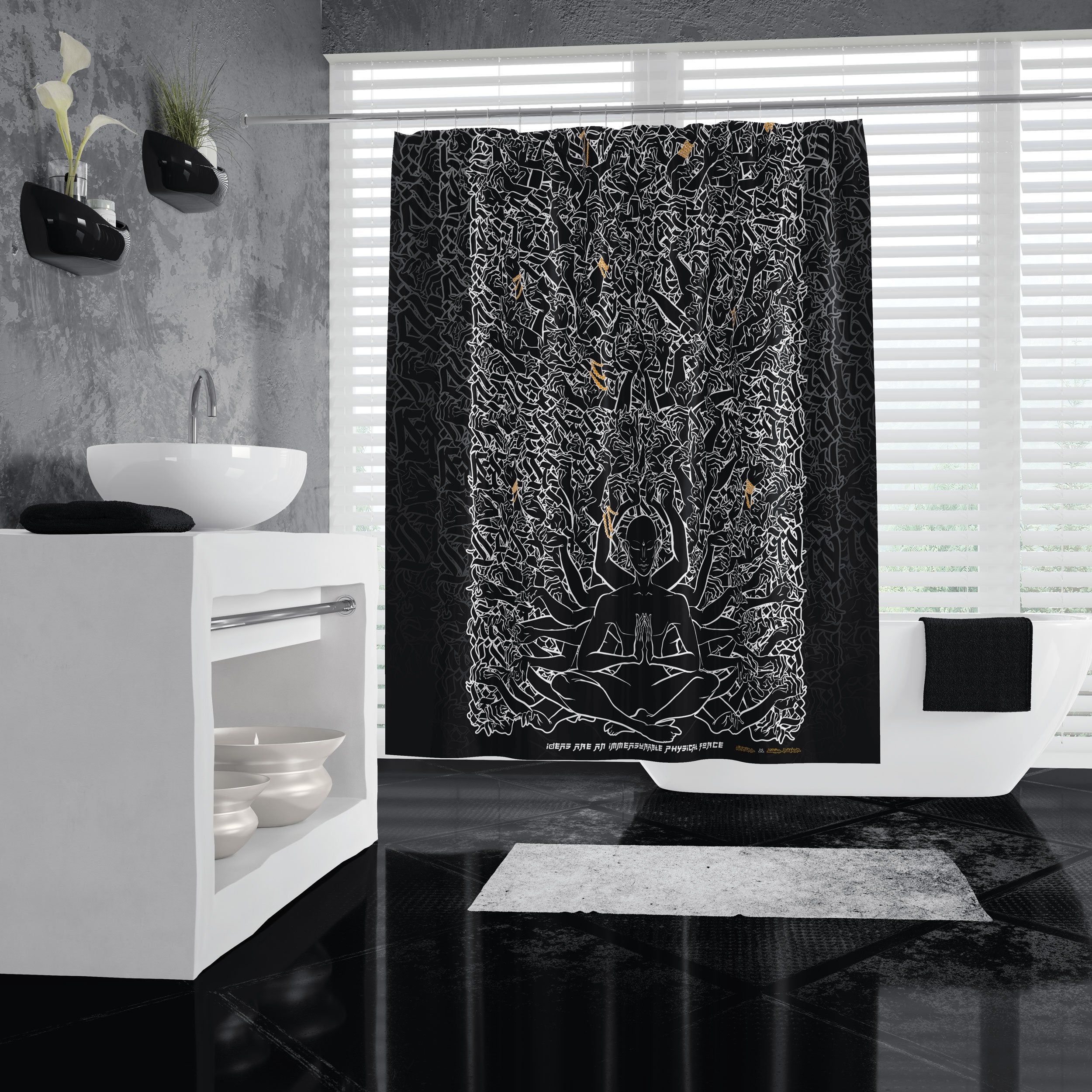 1000 LIMBS Shower Curtains