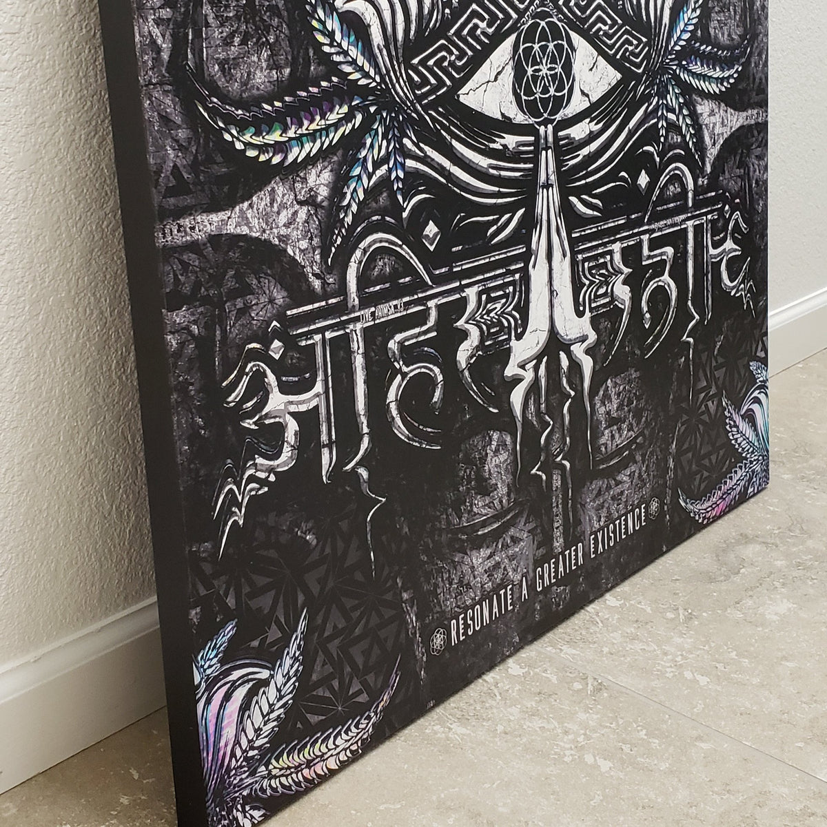 LIVE AHIMSA V3 • Canvas Wrap Canvas