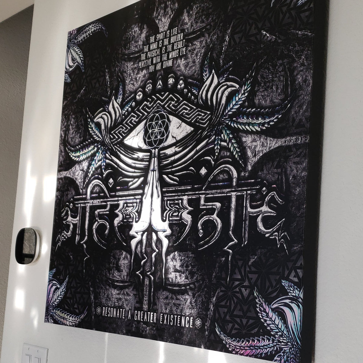 LIVE AHIMSA V3 • Canvas Wrap Canvas
