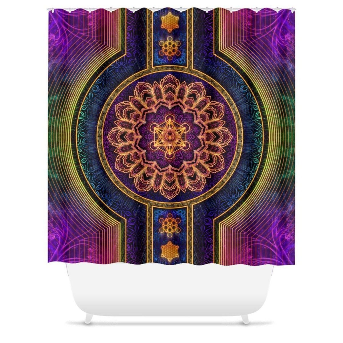 Flower of Life Stages V1 71x74 inch