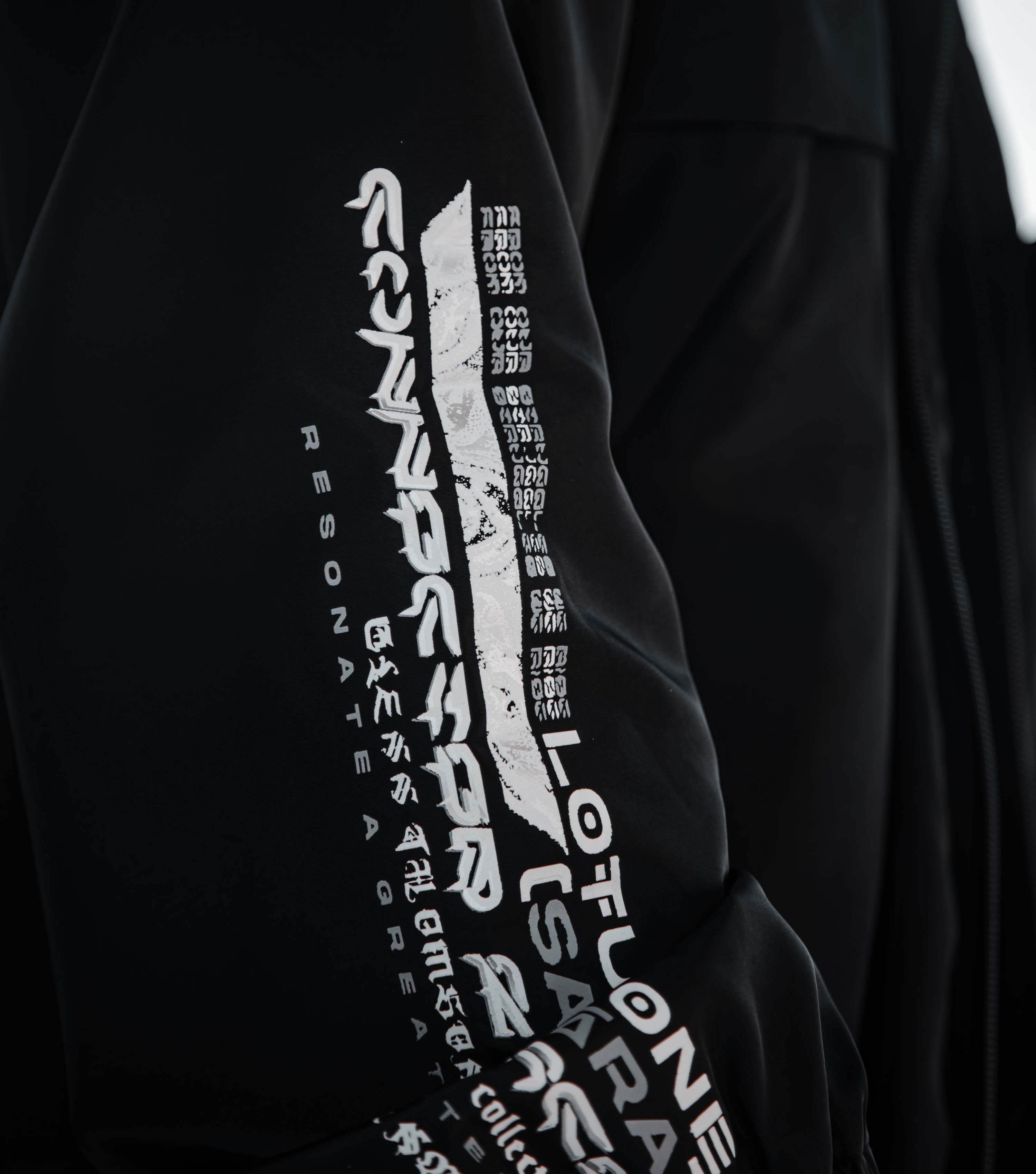 LOTUS THRONE • GLENN THOMSON COLLAB • Waterproof Zip-Up Windbreaker Windbreaker