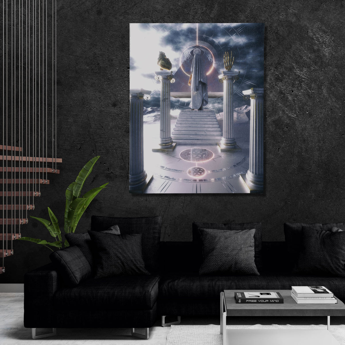 PATH TO ASCENSION • AFTERTASTE • Canvas Wrap Canvas