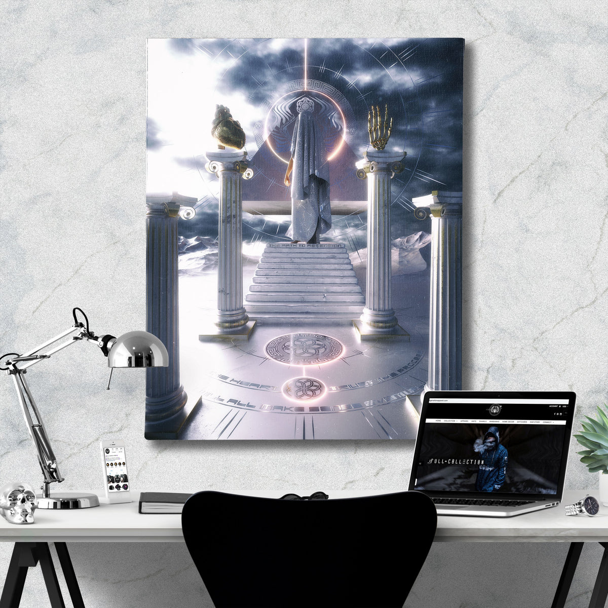 PATH TO ASCENSION • AFTERTASTE • Canvas Wrap Canvas