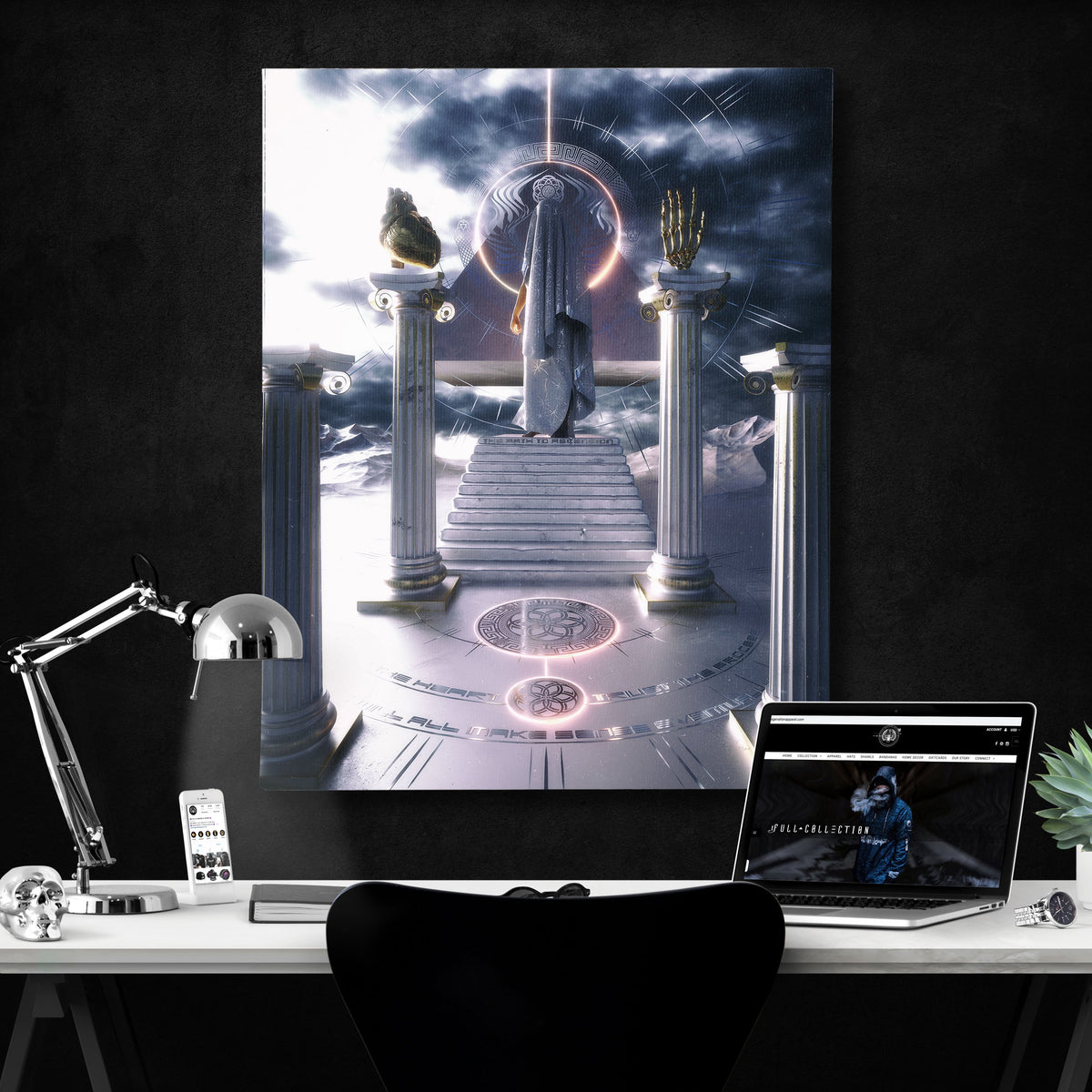 PATH TO ASCENSION • AFTERTASTE • Canvas Wrap Canvas
